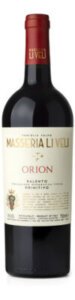 Vin Masseria Li Veli Rosso Orion Primitivo